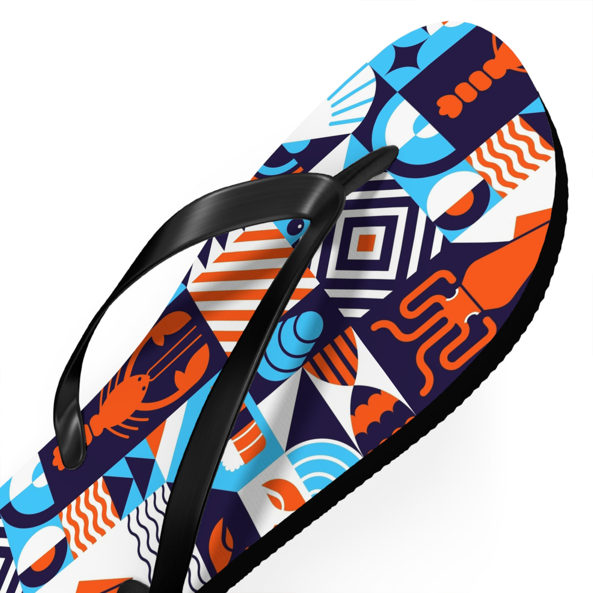 STUBBIE Flip Flops - Something Fishy STUBBIE