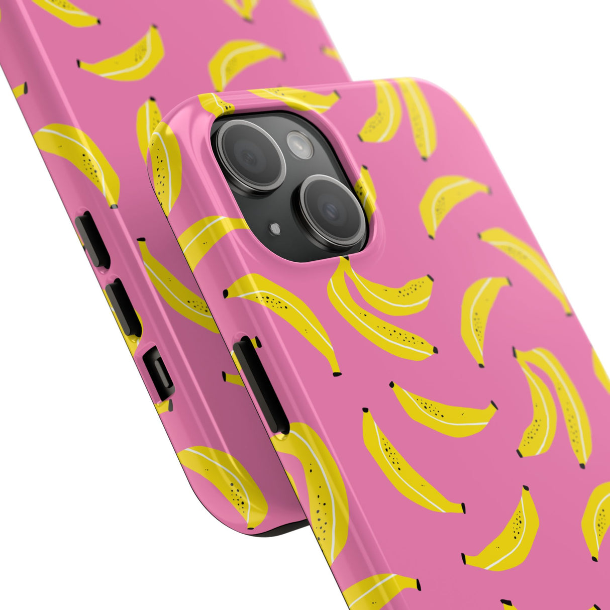STUBBIE Phone Case for Apple iPhone - Pink Banana Phone Case