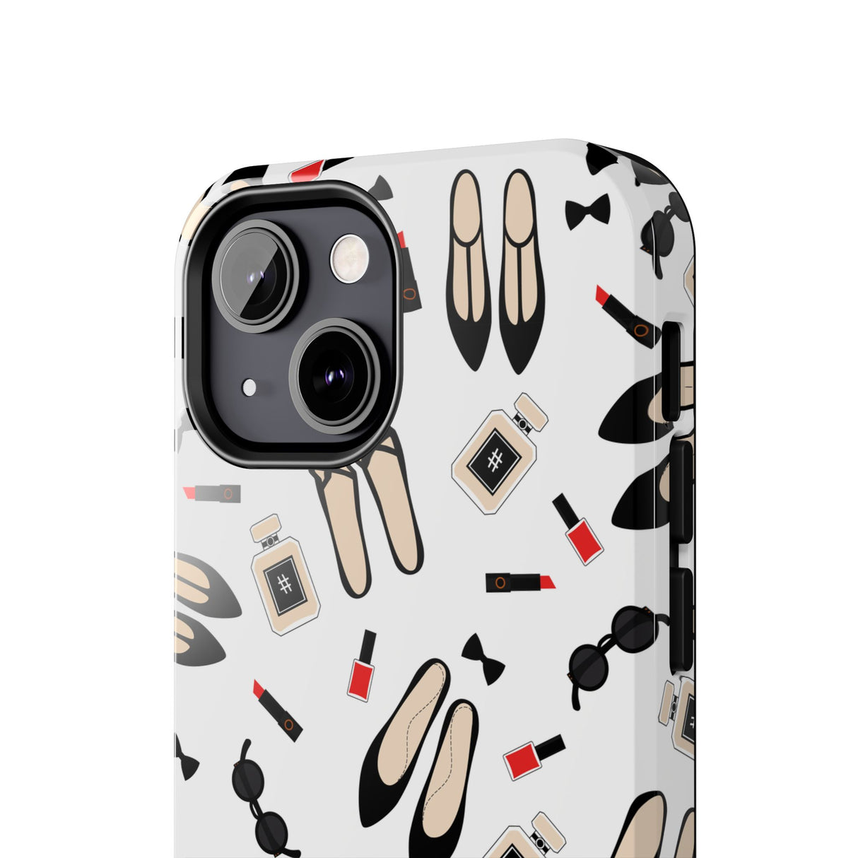 STUBBIE Phone Case for Apple iPhone - Heels And Lipstick Stubbie