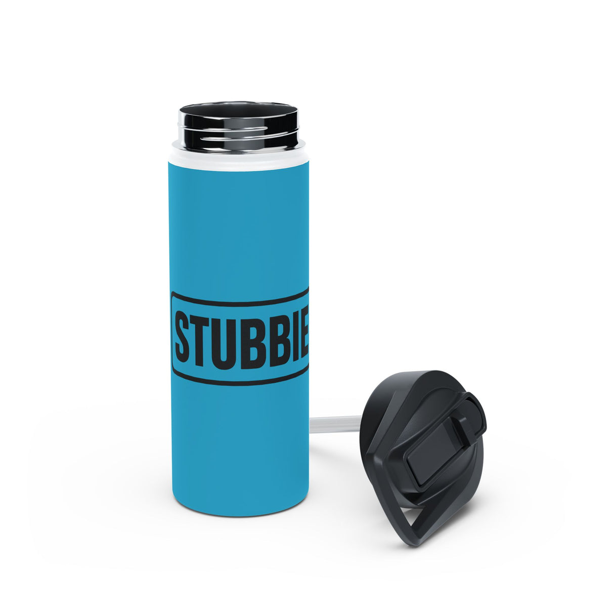 STUBBIE Stainless Steel Water Bottle - Turquoise Stubbie