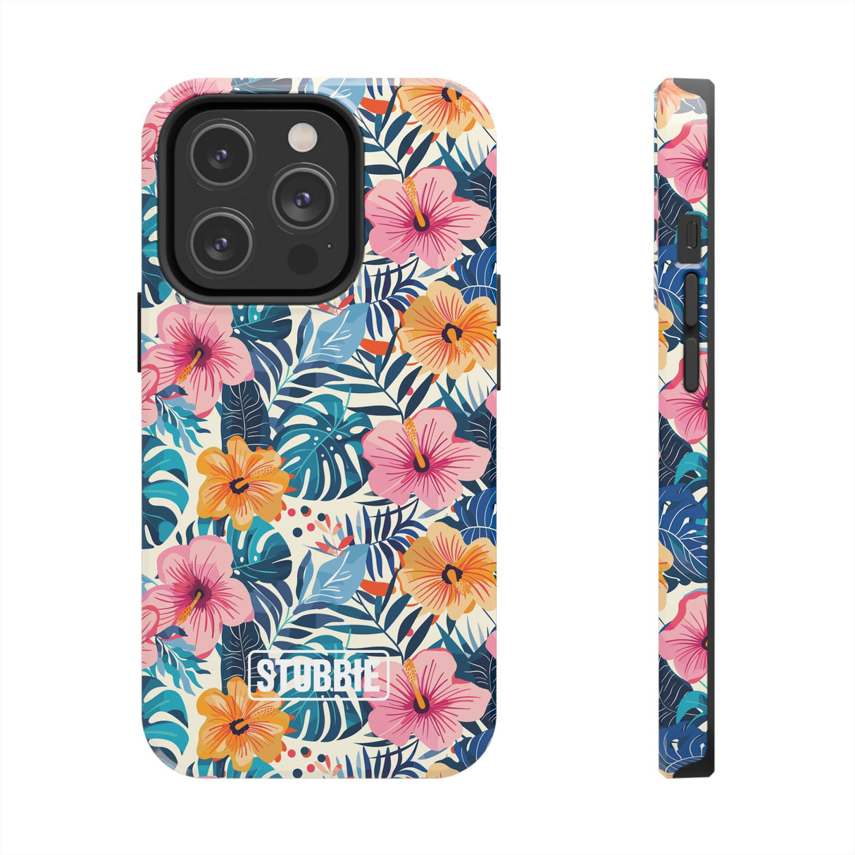 STUBBIE Phone Case for Apple iPhone - Jungle Fauna Stubbie