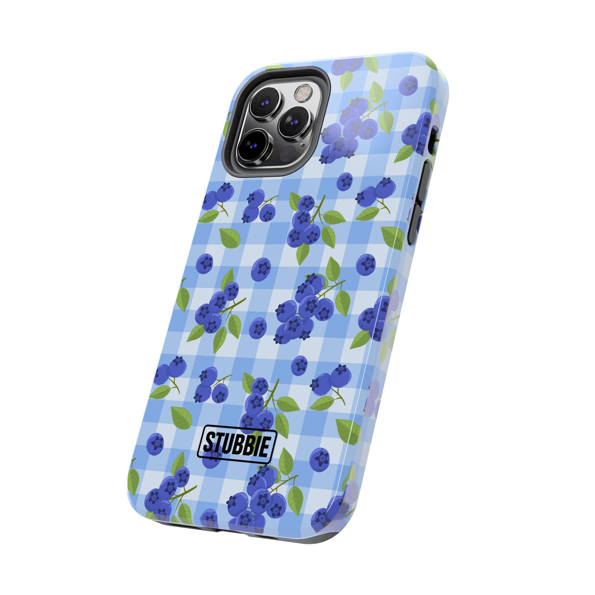 STUBBIE Phone Case for Apple iPhone - Blueberry Phone Case