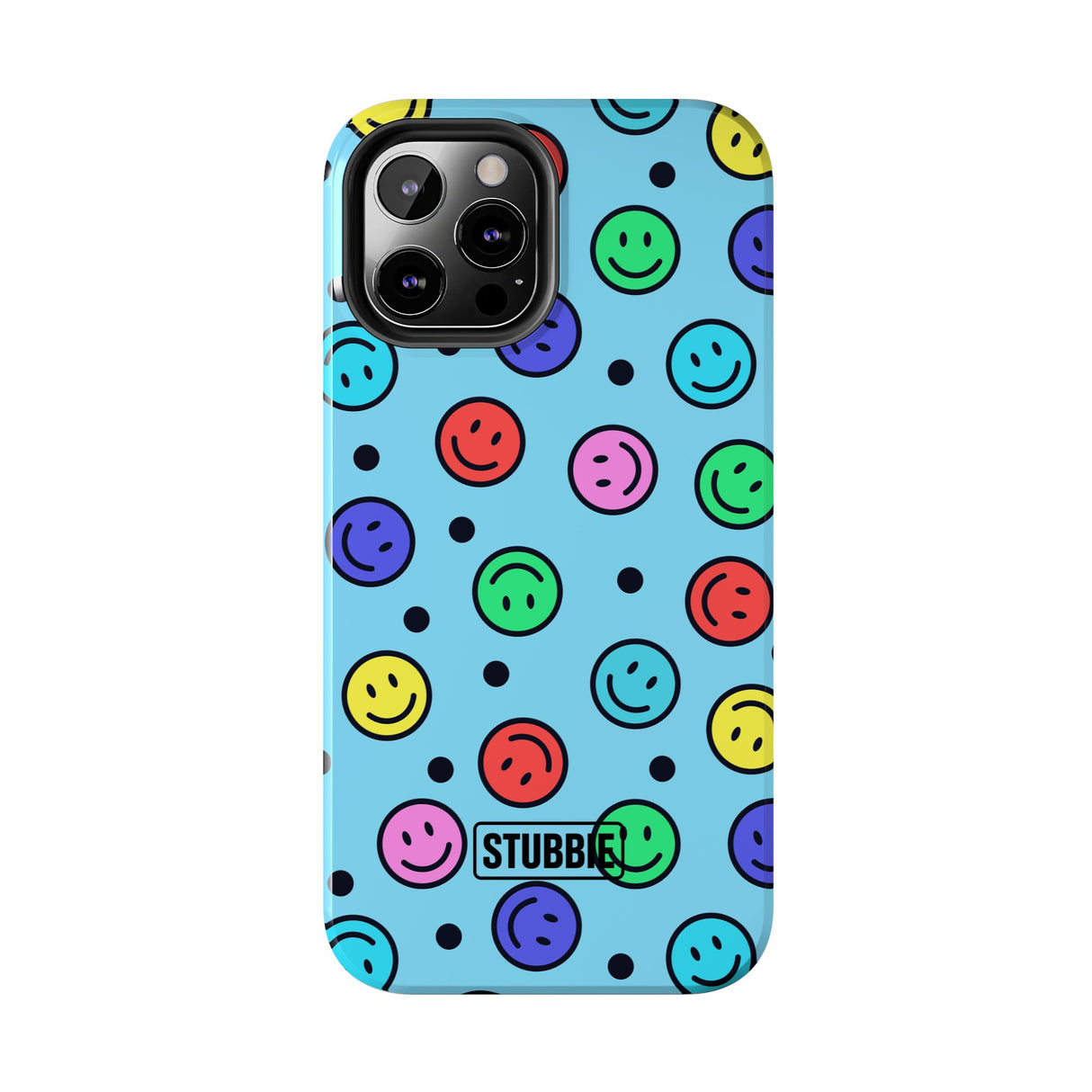 STUBBIE Phone Case for Apple iPhone - Smiley Face Phone Case