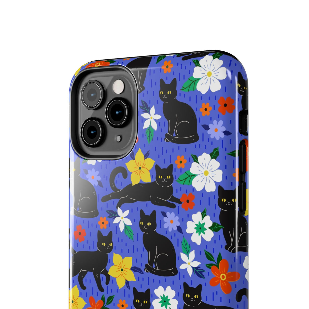 STUBBIE Phone Case for Apple iPhone - Black Cat Phone Case