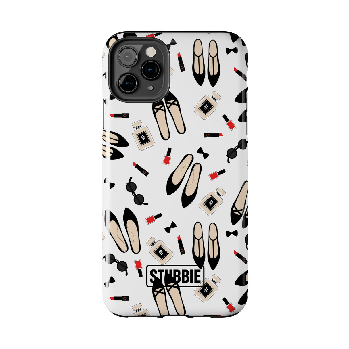 STUBBIE Phone Case for Apple iPhone - Heels And Lipstick Stubbie