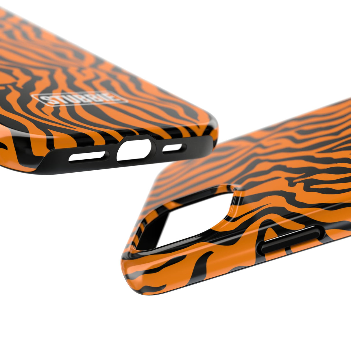 STUBBIE Phone Case for Apple iPhone - Tiger Stripes Stubbie