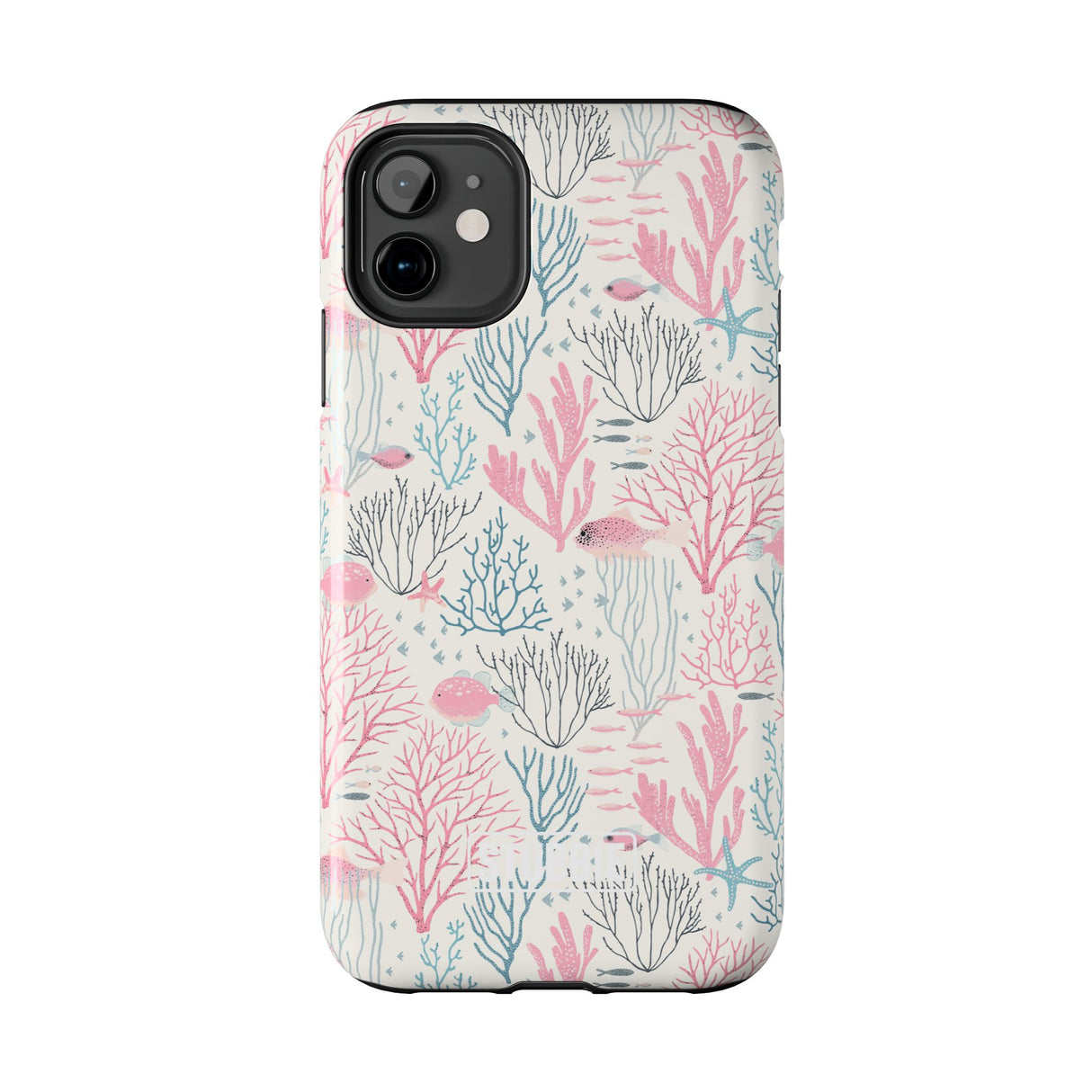 STUBBIE Phone Case for Apple iPhone - Coral Stubbie