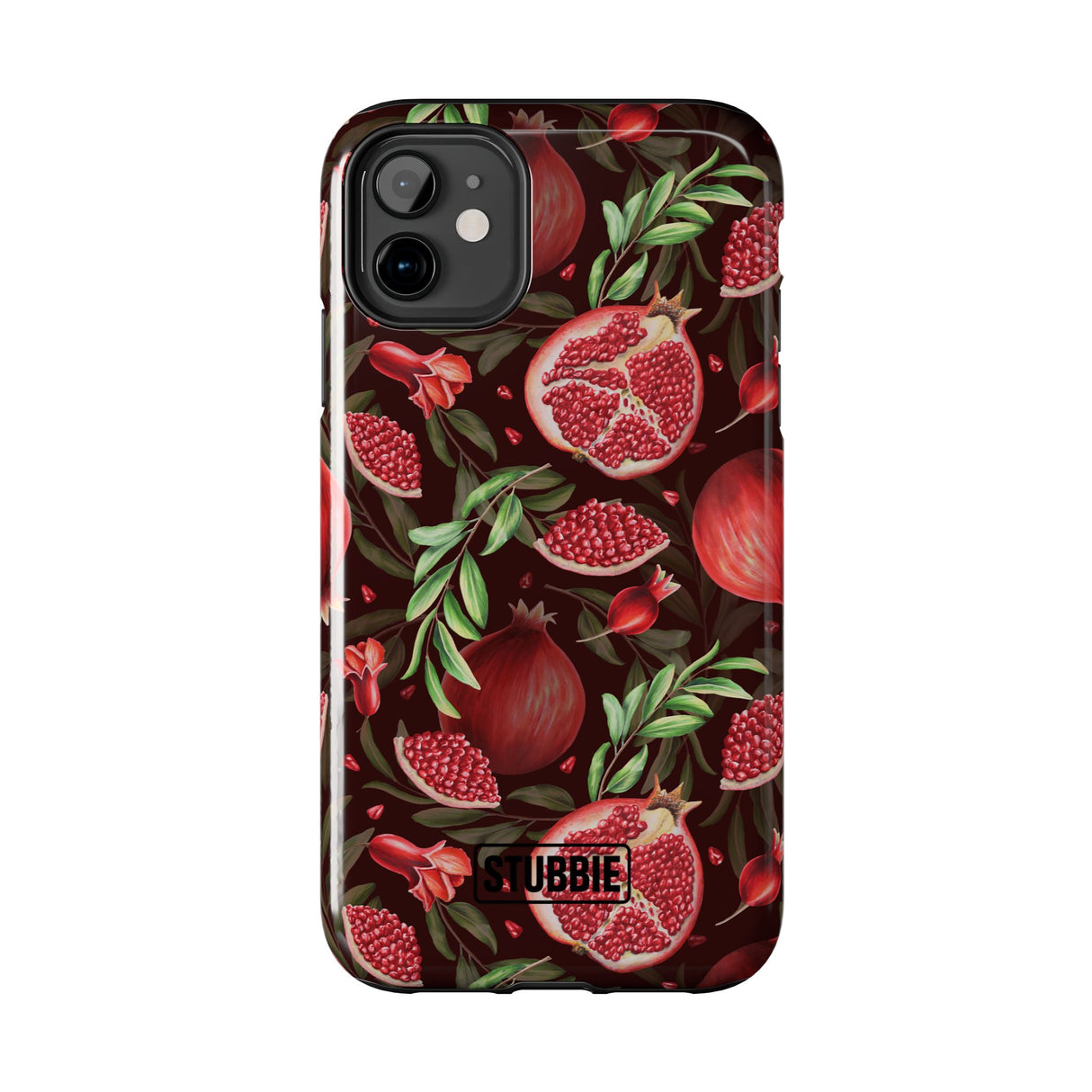 STUBBIE Phone Case for Apple iPhone - Pomegranate Phone Case