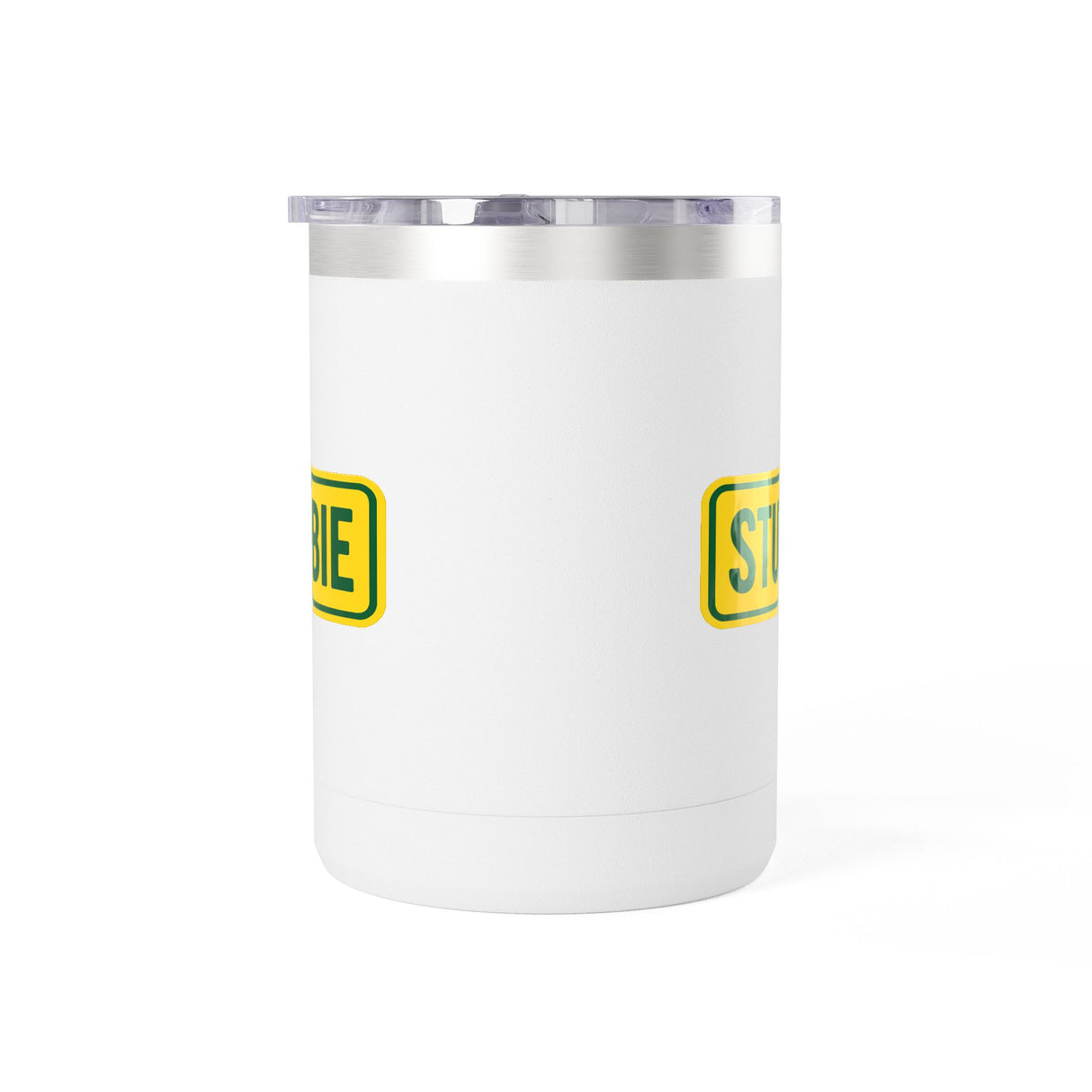 STUBBIE Coffee Mug Tumbler, 15oz - Aussie Yellow Stubbie