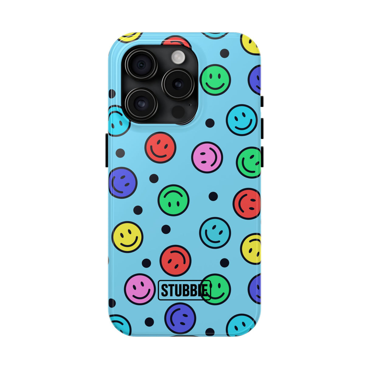 STUBBIE Phone Case for Apple iPhone - Smiley Face Phone Case