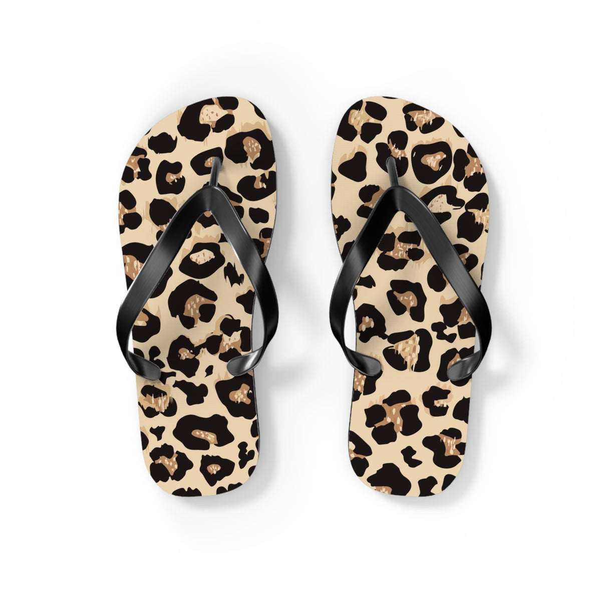 STUBBIE Leopard Print Flip Flops - Leopard STUBBIE