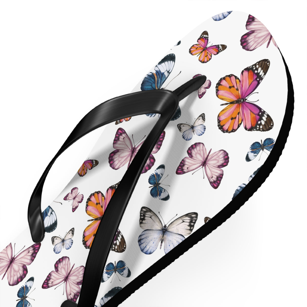 Butterfly Flip Flops