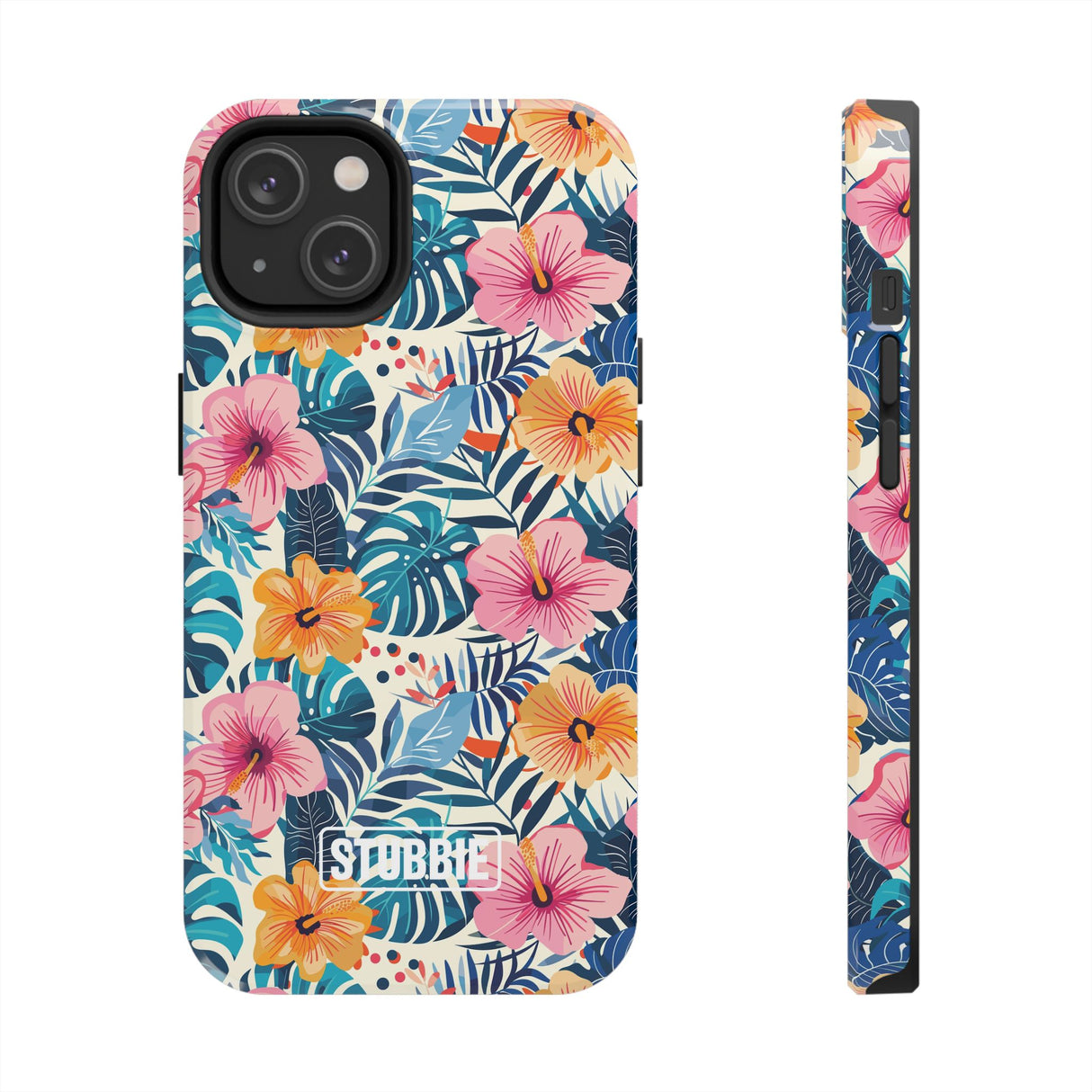 STUBBIE Phone Case for Apple iPhone - Jungle Fauna Stubbie