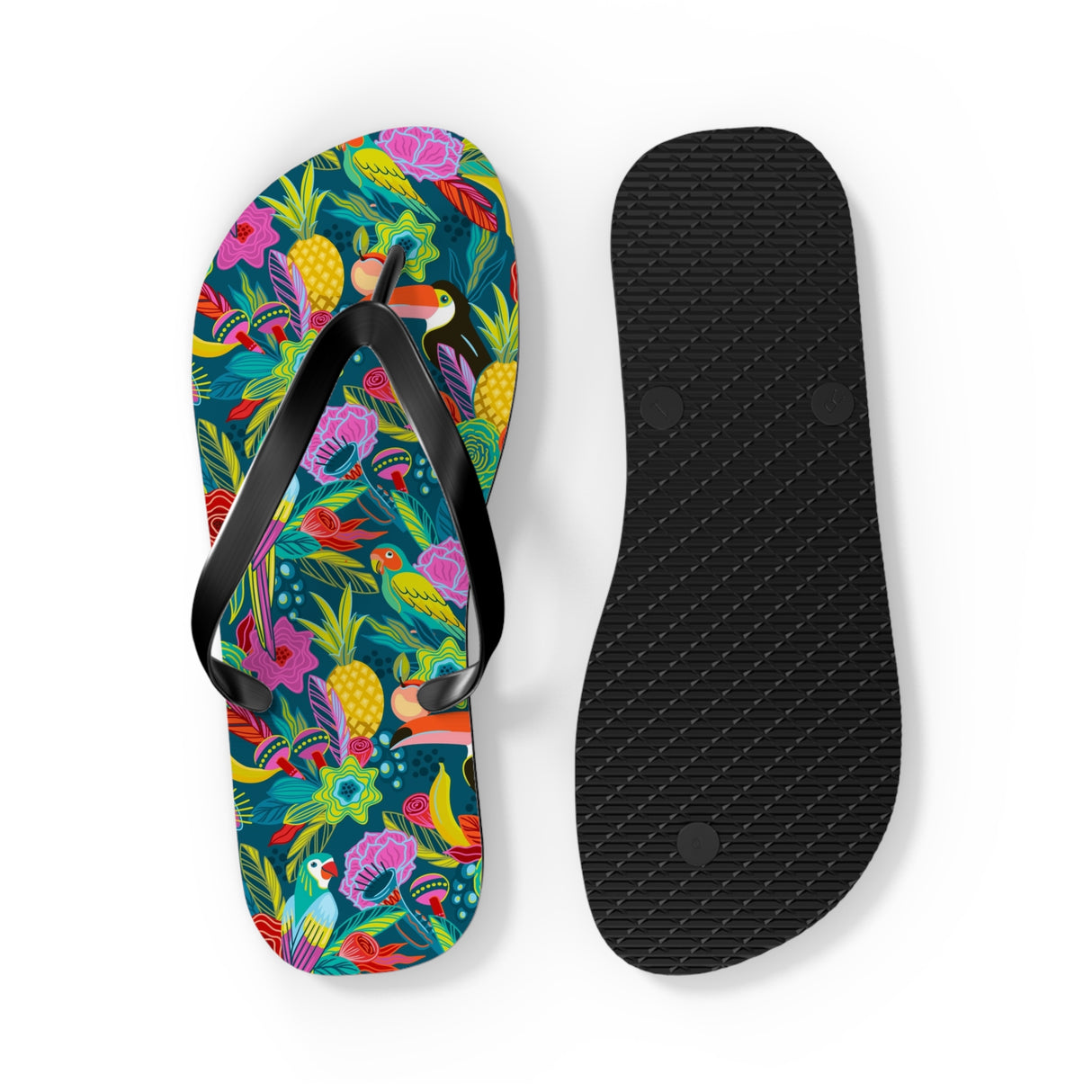 STUBBIE Flip Flops - Hiding Jungle Birds STUBBIE