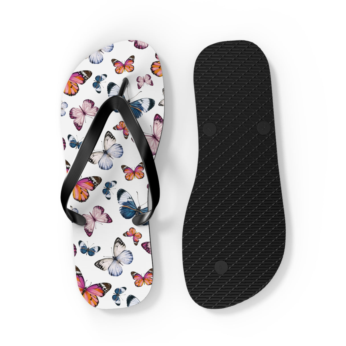 Butterfly Flip Flops
