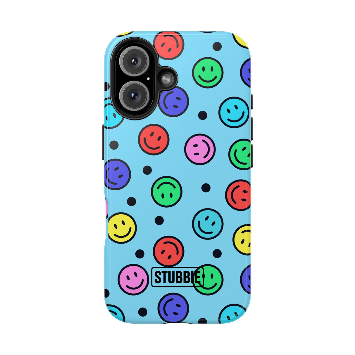 STUBBIE Phone Case for Apple iPhone - Smiley Face Phone Case
