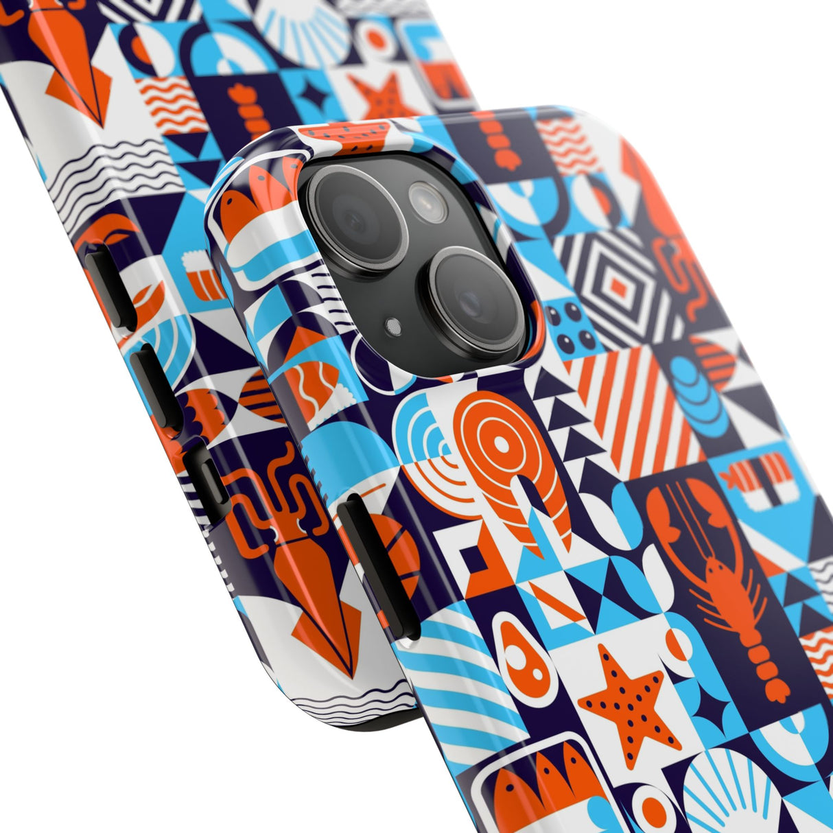 STUBBIE Phone Case for Apple iPhone - Something Fishy Stubbie