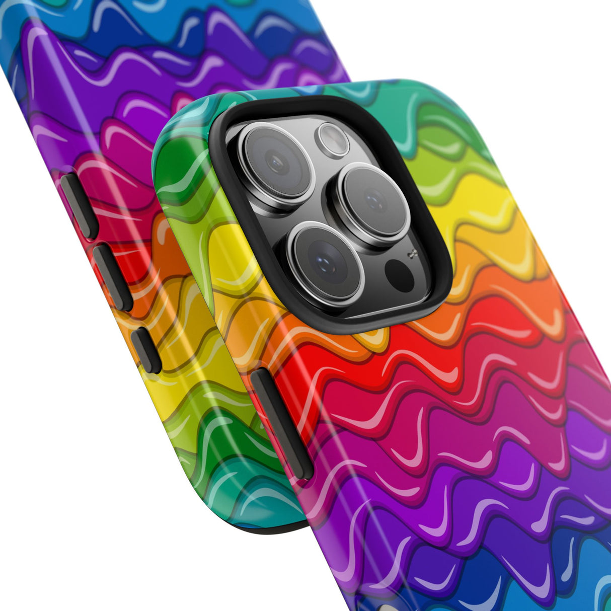 STUBBIE Phone Case for Apple iPhone - Rainbow Cake Phone Case