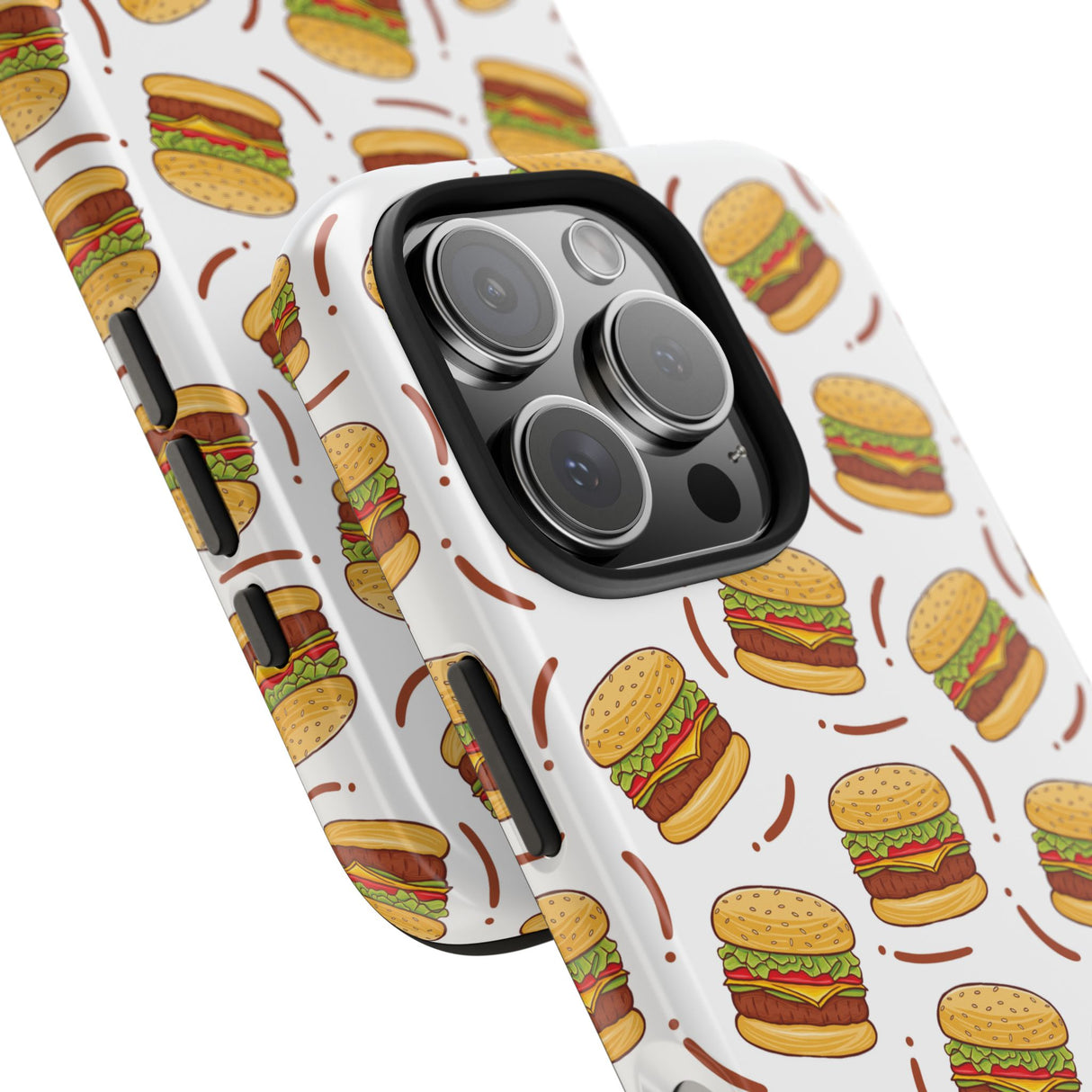 STUBBIE Phone Case for Apple iPhone - Burger Stubbie