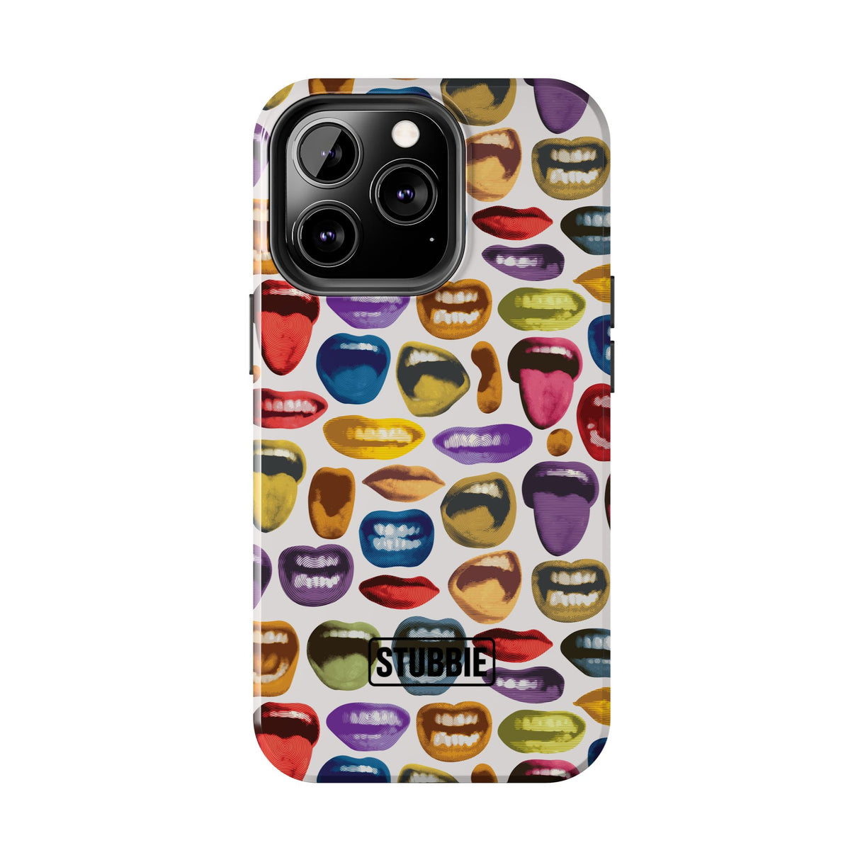 STUBBIE Phone Case for Apple iPhone - Lips Phone Case