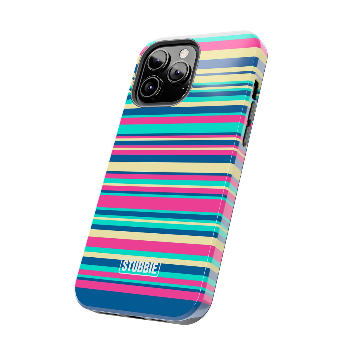 STUBBIE Phone Case for Apple iPhone - Coloured Stripes Phone Case
