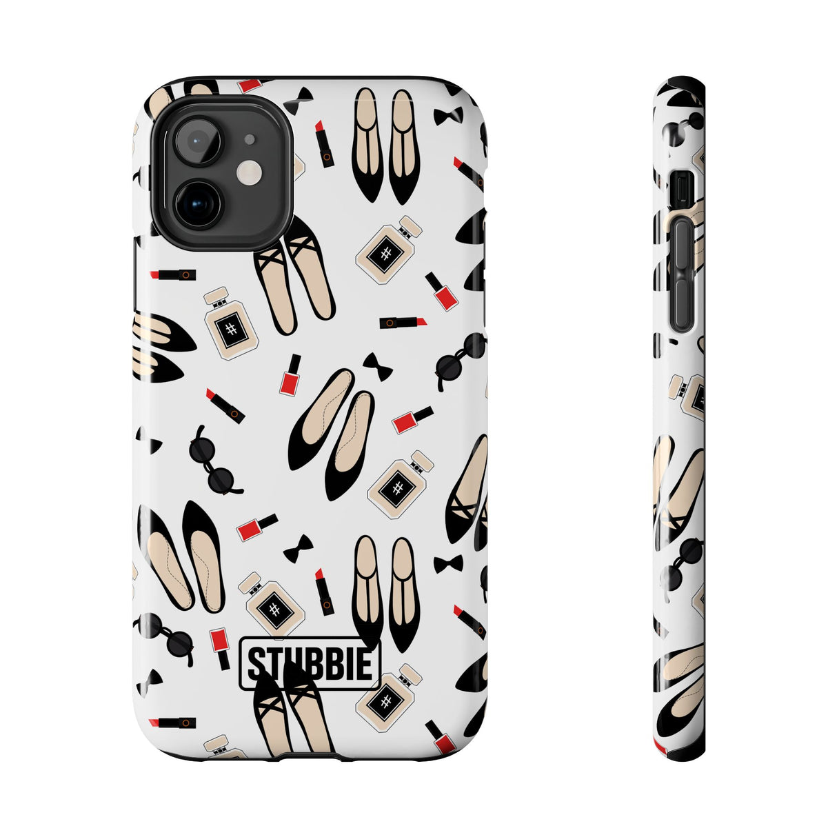 STUBBIE Phone Case for Apple iPhone - Heels And Lipstick Stubbie