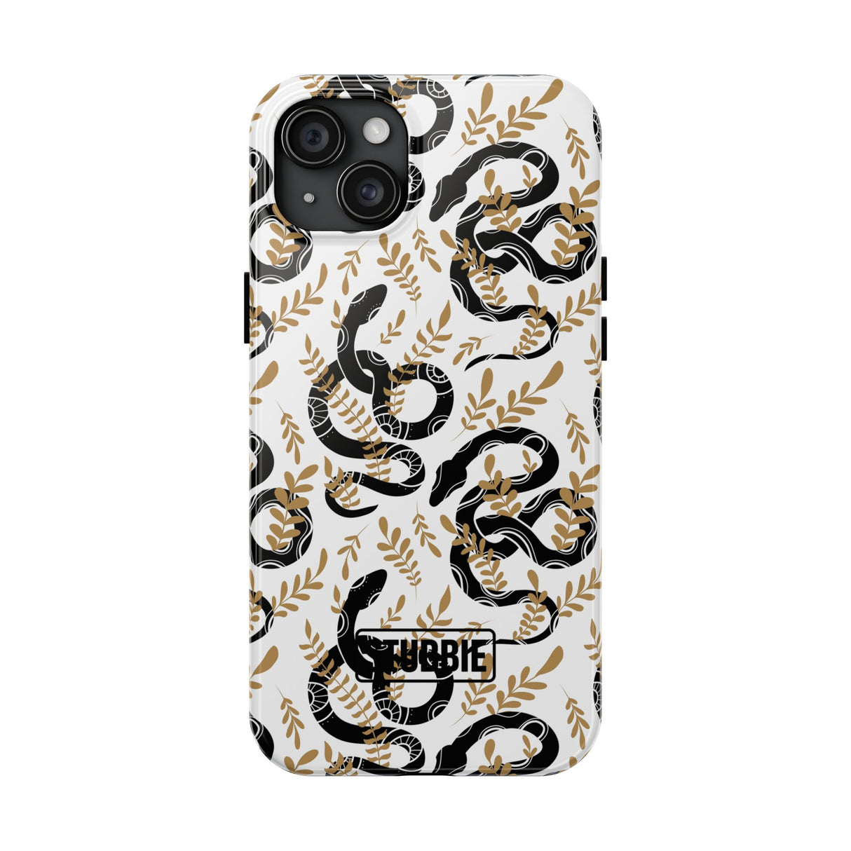STUBBIE Phone Case for Apple iPhone - Black Snake Phone Case