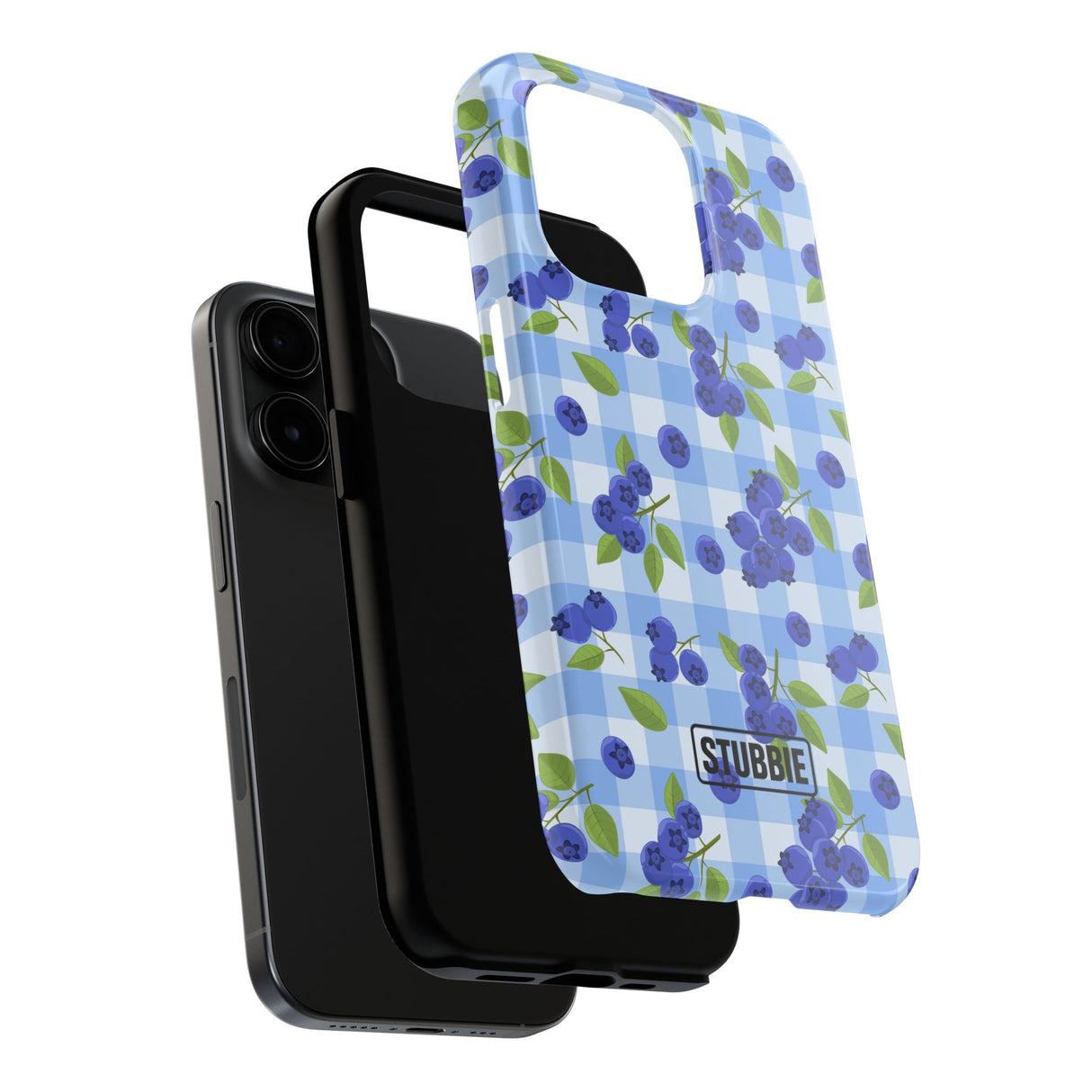 STUBBIE Phone Case for Apple iPhone - Blueberry Phone Case