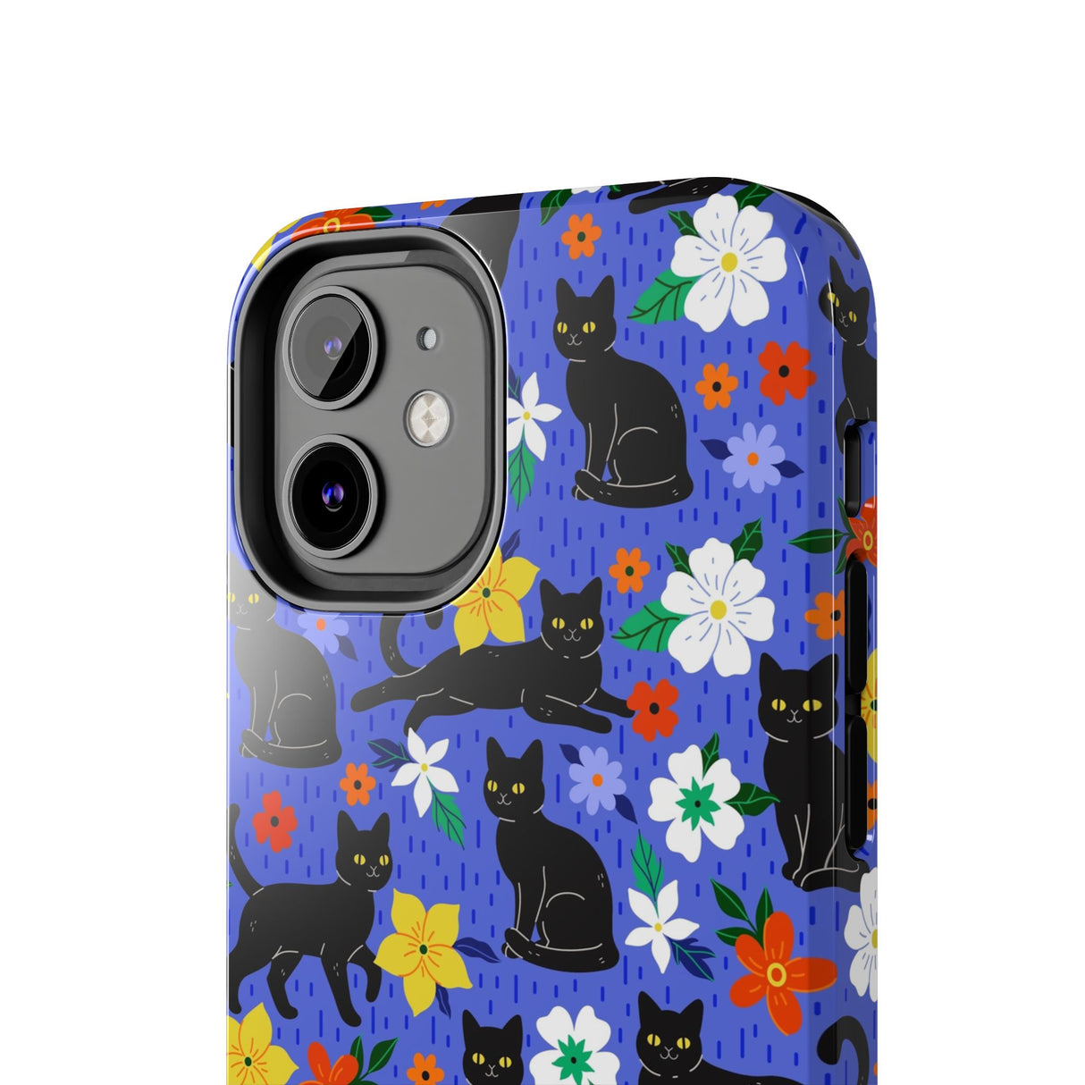 STUBBIE Phone Case for Apple iPhone - Black Cat Phone Case