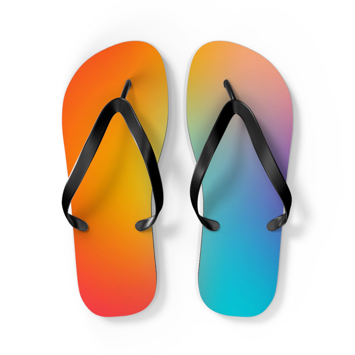 STUBBIE Flip Flops - Rainbow Blur STUBBIE