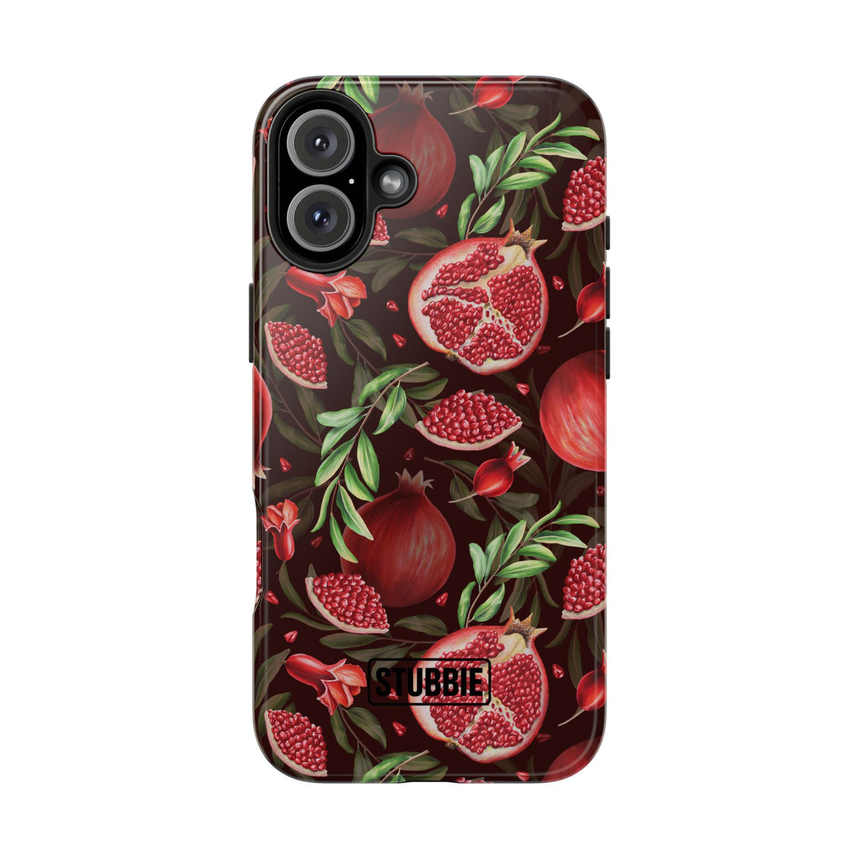 STUBBIE Phone Case for Apple iPhone - Pomegranate Phone Case