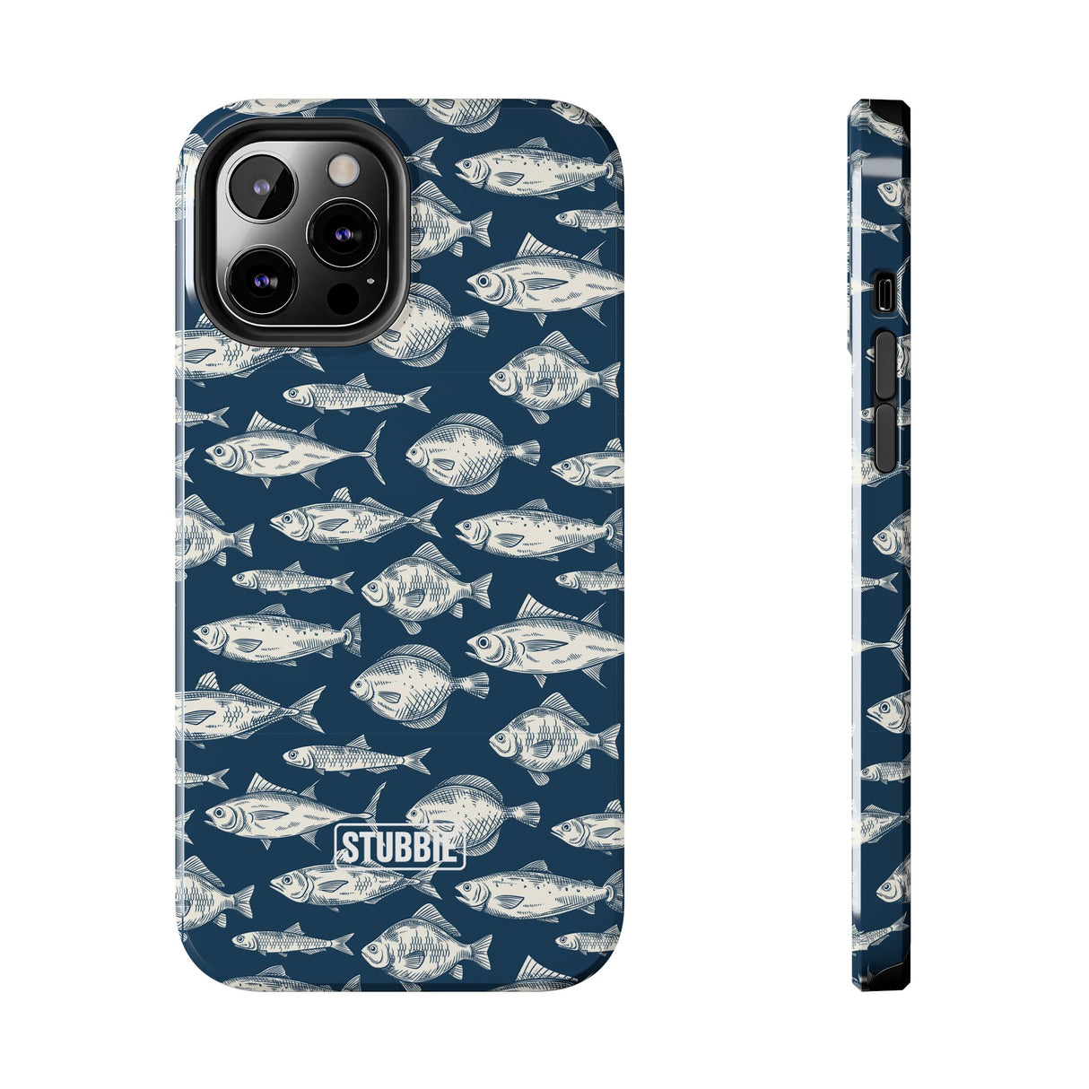 STUBBIE Phone Case for Apple iPhone - Fishy Fish Phone Case