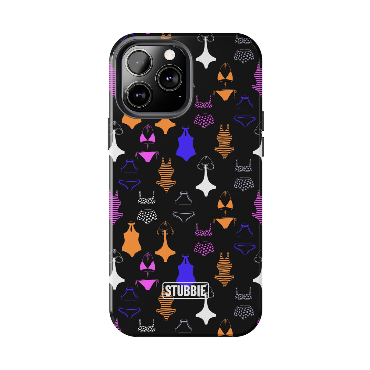 STUBBIE Phone Case for Apple iPhone - Night Bikini Phone Case