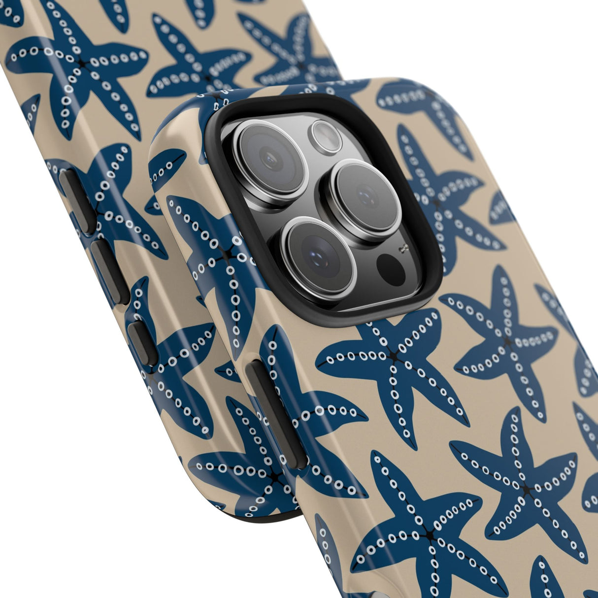 STUBBIE Phone Case for Apple iPhone - Blue Starfish Stubbie