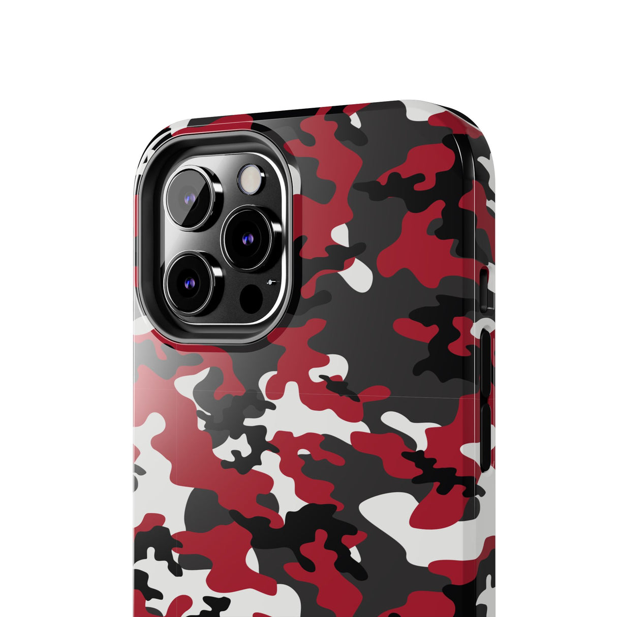 STUBBIE Phone Case for Apple iPhone - Red Camo Phone Case