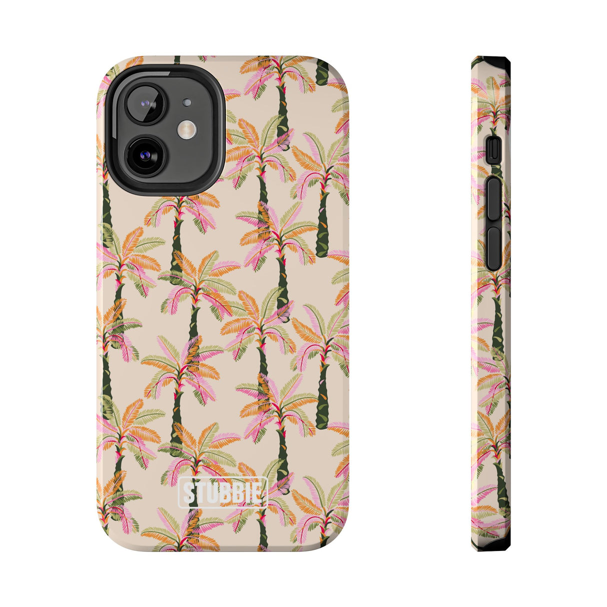 STUBBIE Phone Case for Apple iPhone - Pink Palm Stubbie