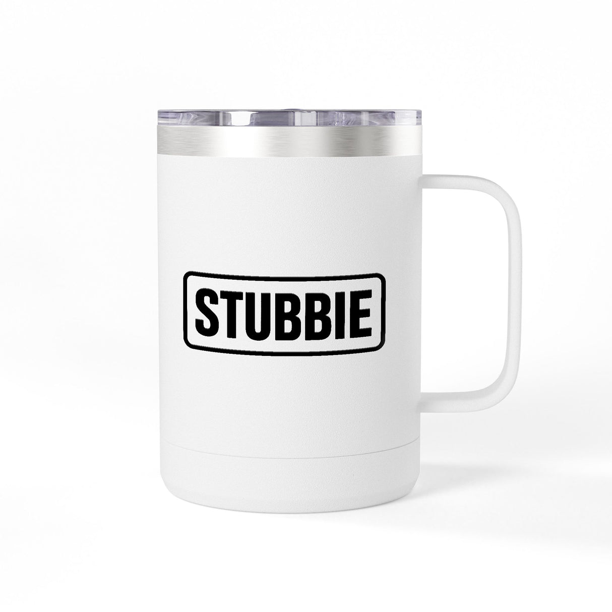 STUBBIE Coffee Mug Tumbler, 15oz - Classic Stubbie