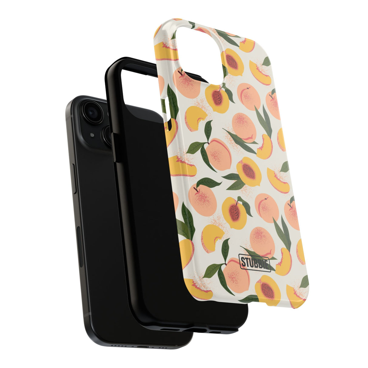 STUBBIE Phone Case for Apple iPhone - Peachy Peach Phone Case