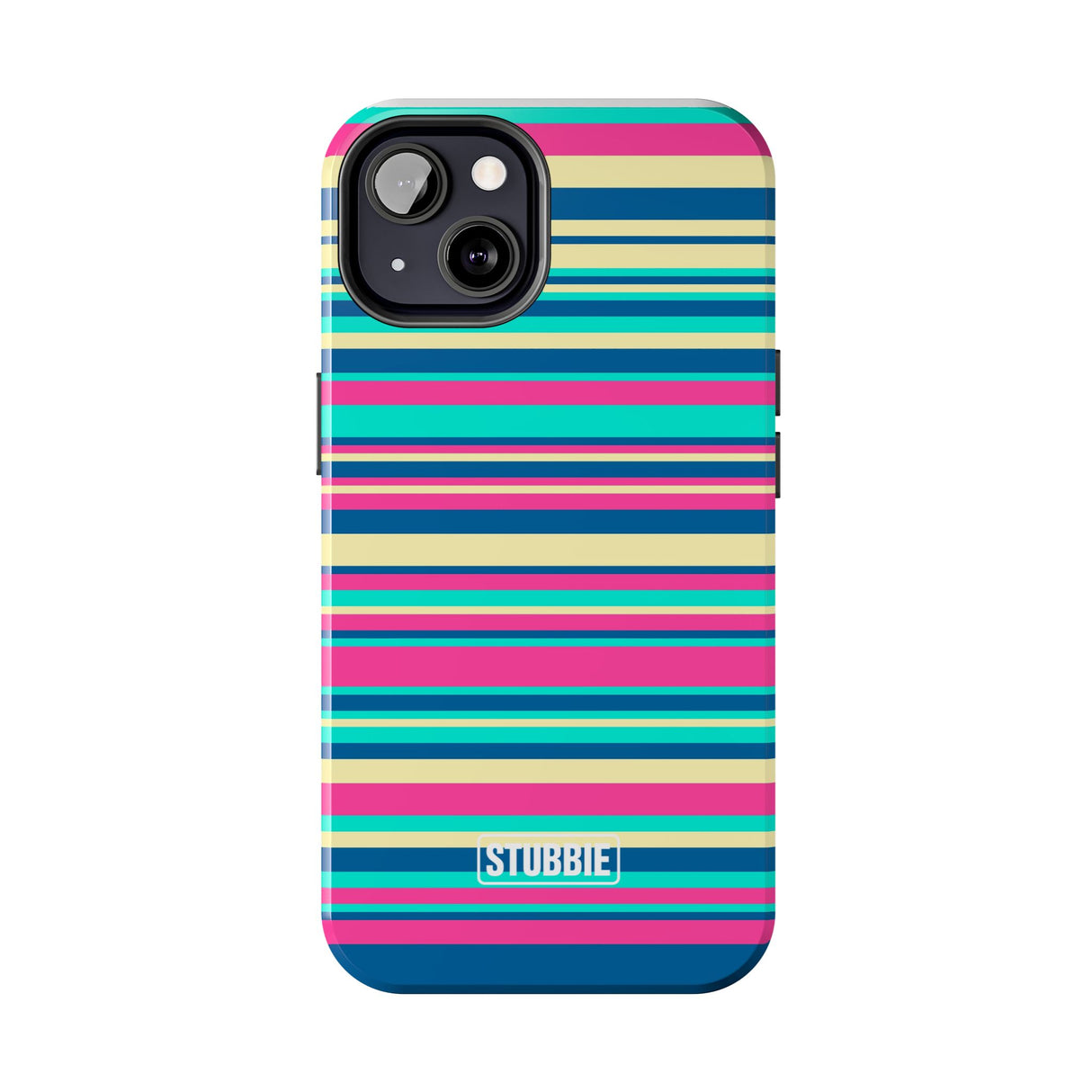 STUBBIE Phone Case for Apple iPhone - Coloured Stripes Phone Case