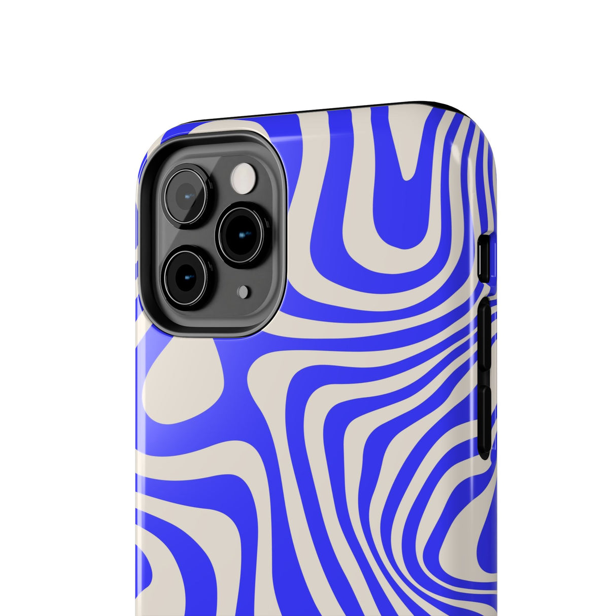 STUBBIE Phone Case for Apple iPhone - Crazy Blue Phone Case