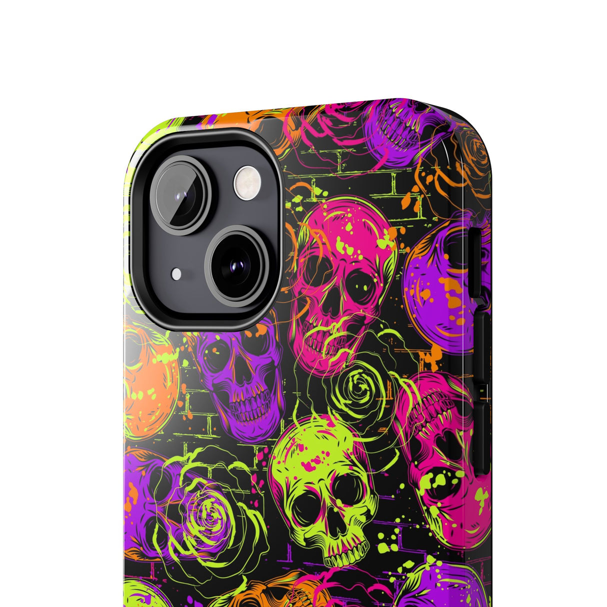 STUBBIE Phone Case for Apple iPhone - Neon Skulls Phone Case