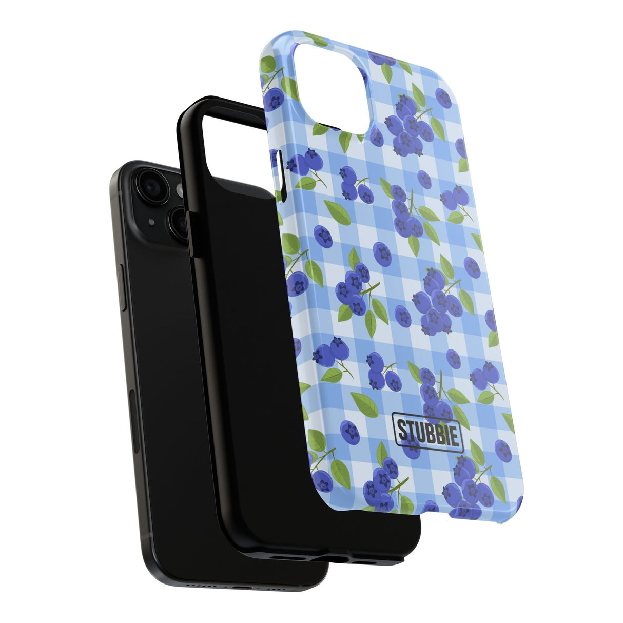 STUBBIE Phone Case for Apple iPhone - Blueberry Phone Case