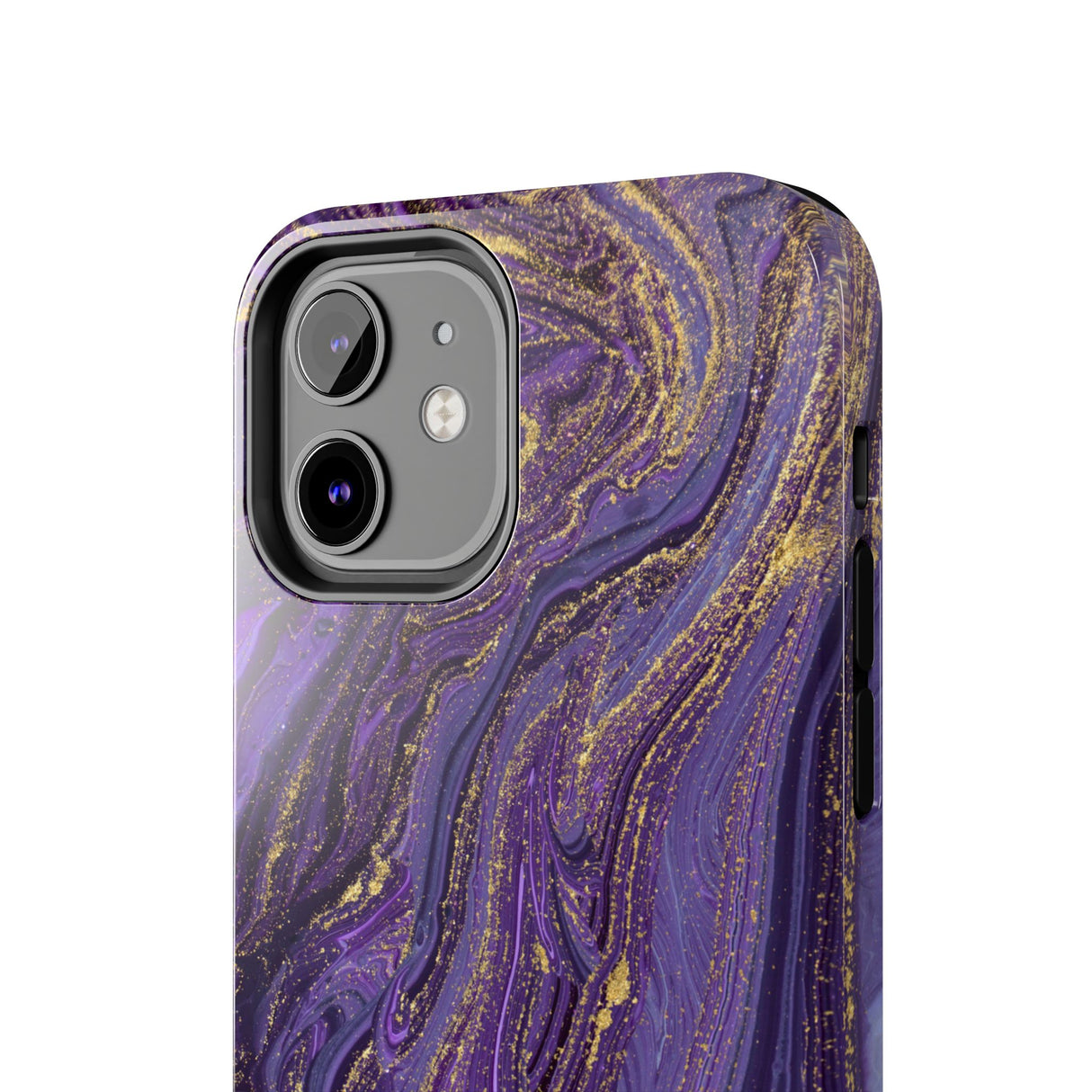 STUBBIE Phone Case for Apple iPhone - Purple Marble Phone Case