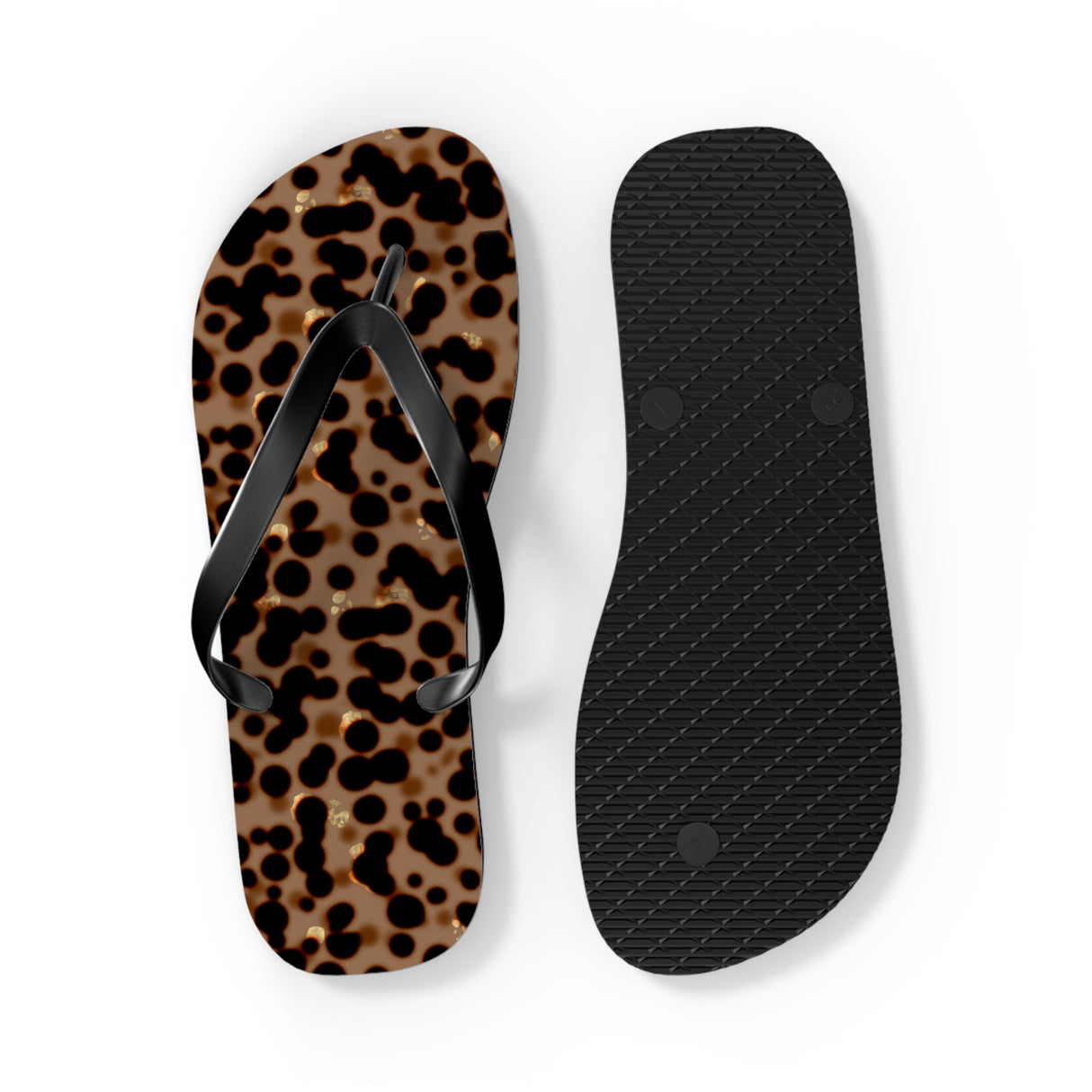 Tortoise Shell Flip Flops