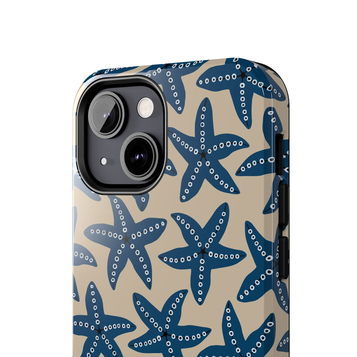STUBBIE Phone Case for Apple iPhone - Blue Starfish Stubbie
