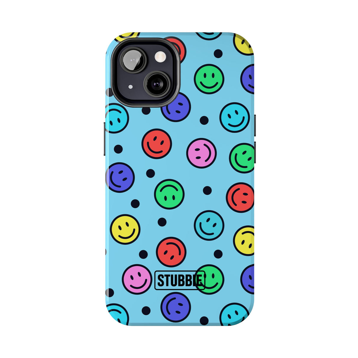 STUBBIE Phone Case for Apple iPhone - Smiley Face Phone Case