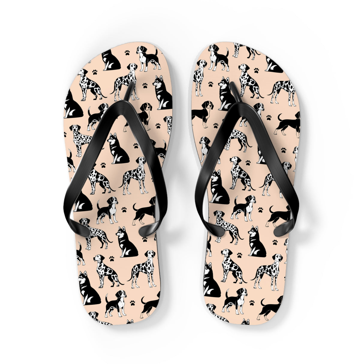 Flip Flops With Dogs