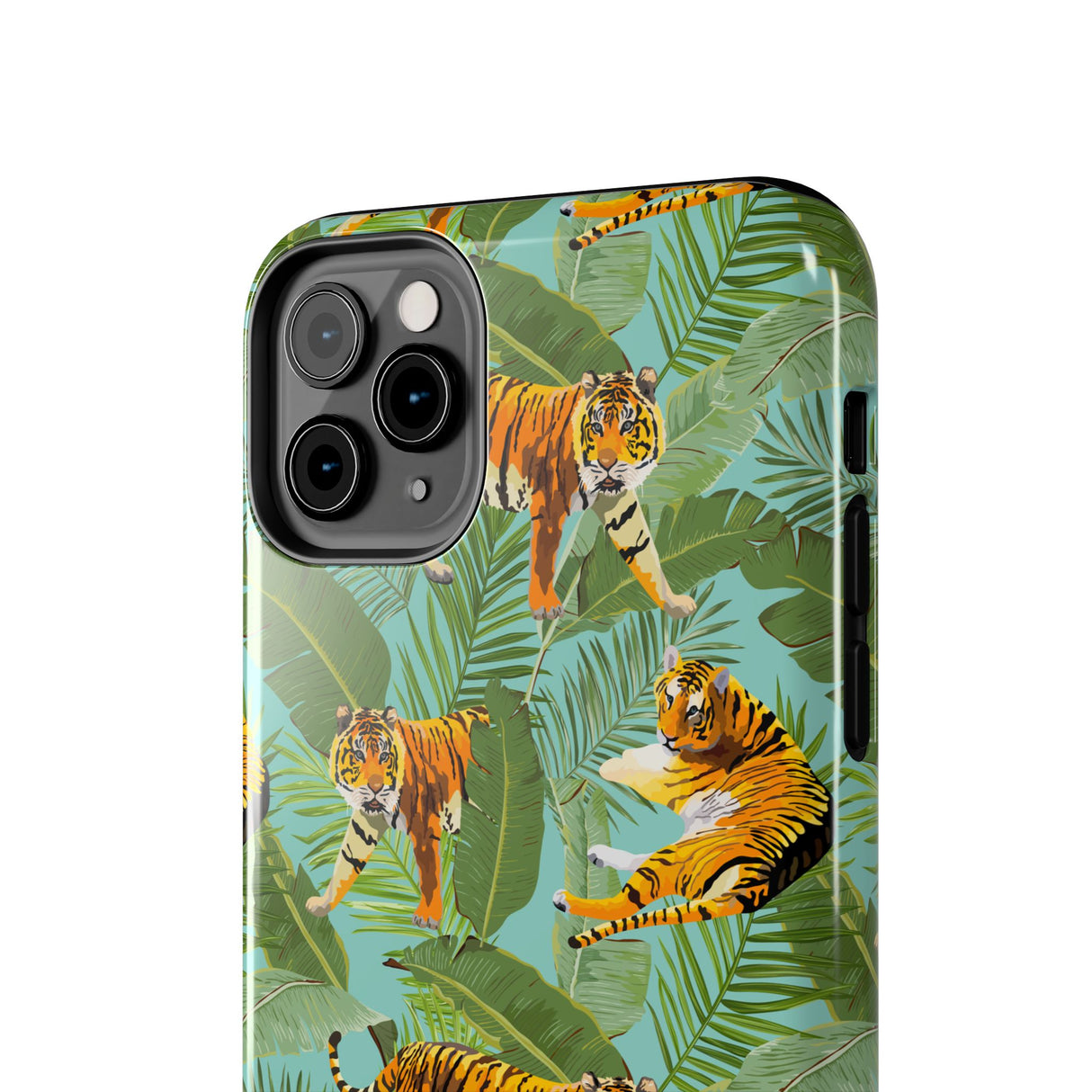 STUBBIE Phone Case for Apple iPhone - Jungle Tiger Stubbie