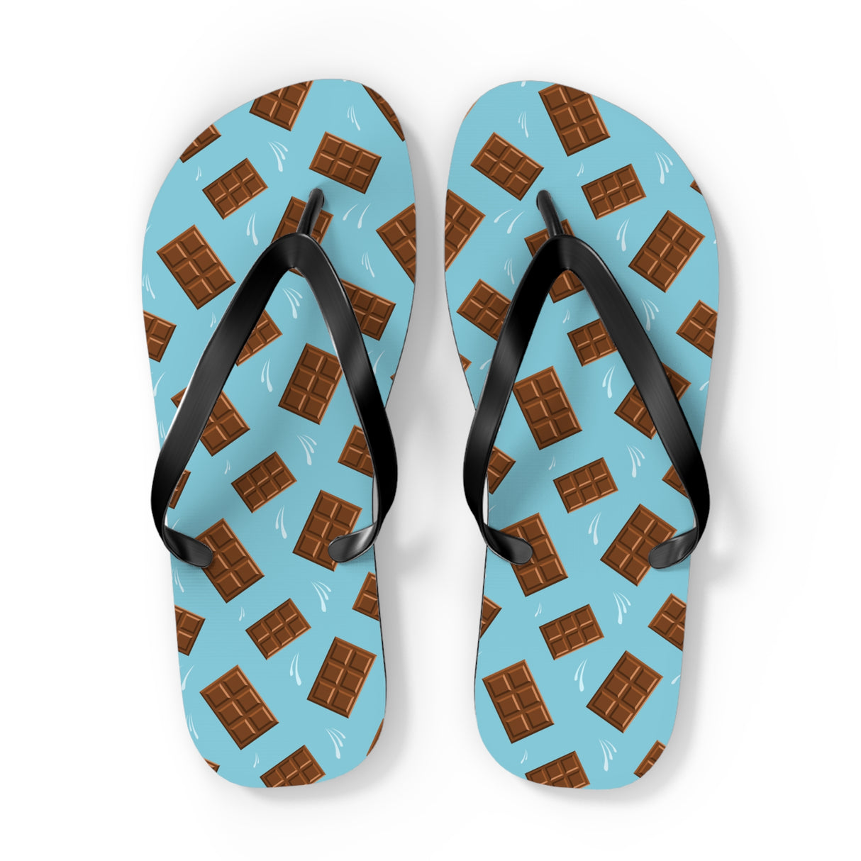Chocolate Flip Flops