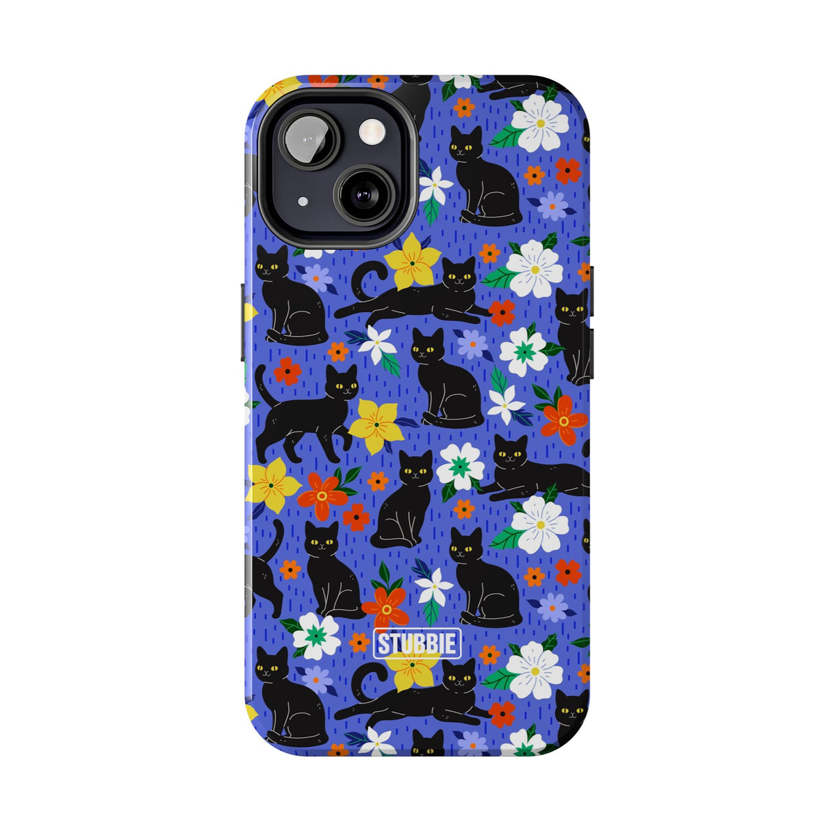 STUBBIE Phone Case for Apple iPhone - Black Cat Phone Case